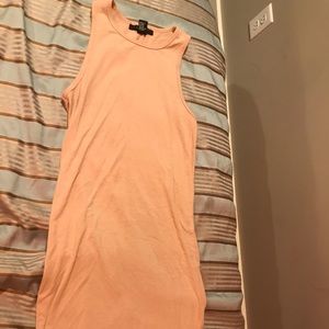 Forever 21 Light Pink Form Fitting Dress